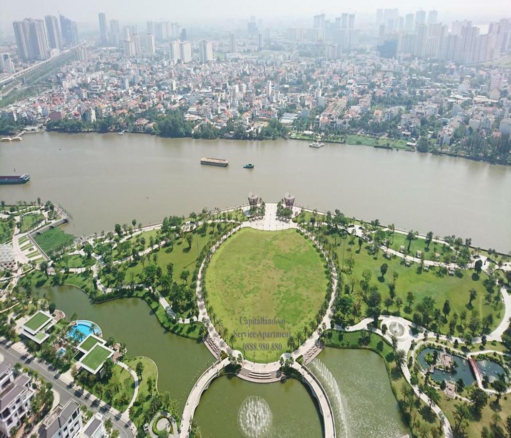 Capitalland'S Service Apartment Landmark 6 Vinhomes Ho Chi Minh-staden Exteriör bild